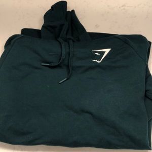 Gymshark forest green hoodie
